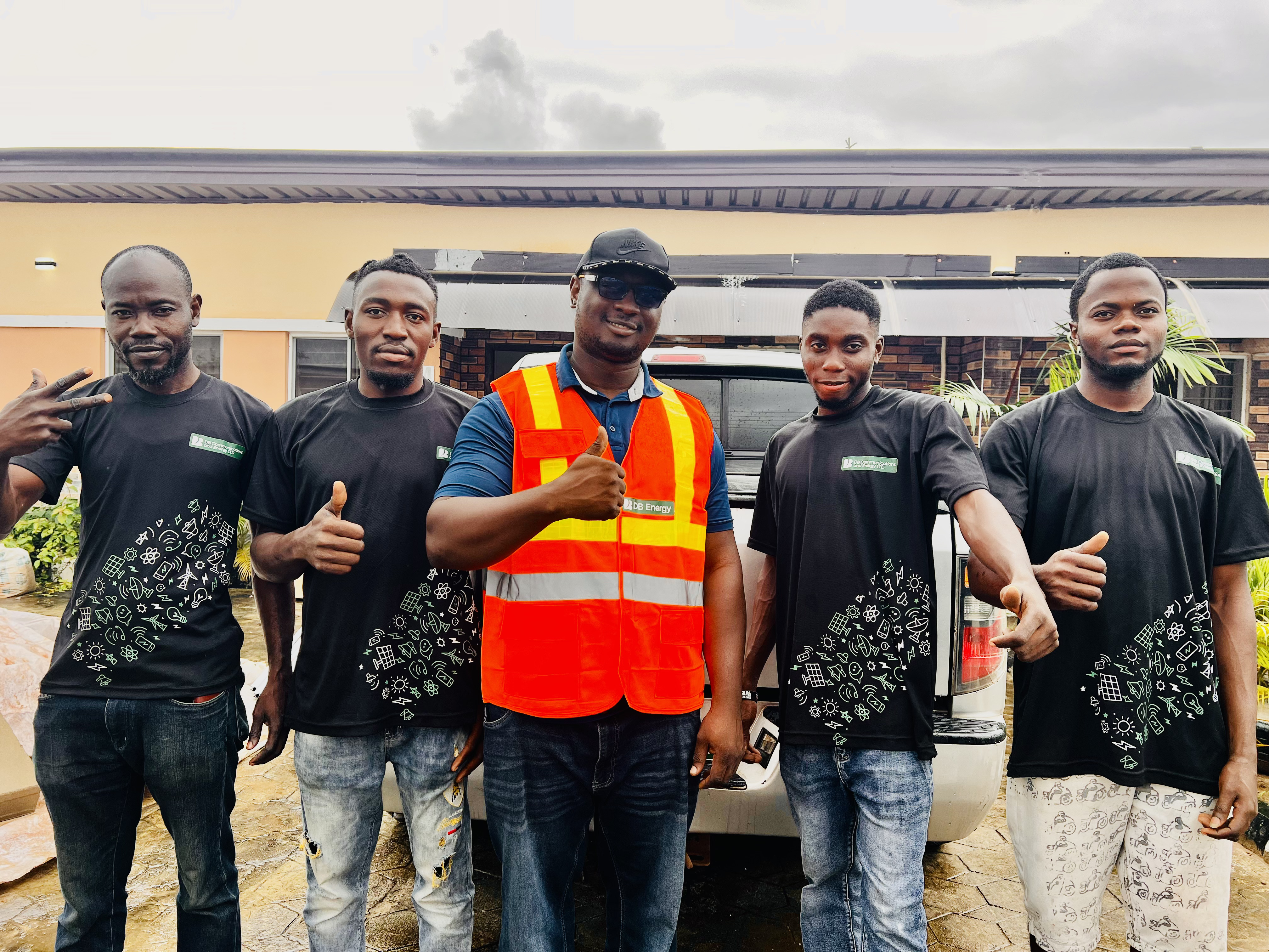 DB Energy engineers on site